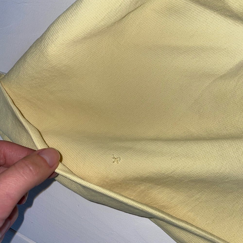 Wilfred Light Yellow High Waist Shorts - Picture 6 of 7